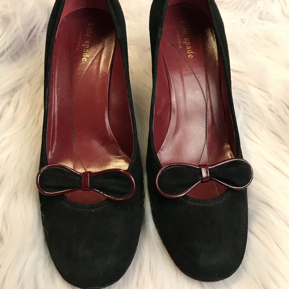 Kate Spade Bow Mary Jane Heels - Picture 2 of 4